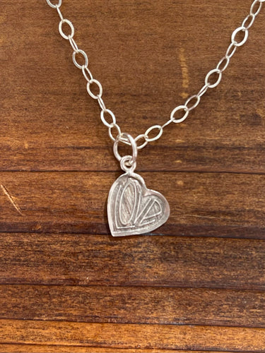 Heart LOVE pendant