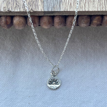 Load image into Gallery viewer, Rustic Recycled Silver Stamped Pendant