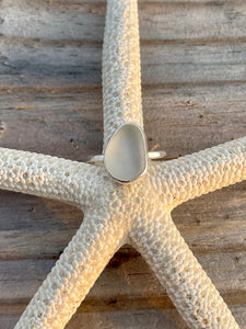 No.3 Sea Glass Capri Ring Size 5