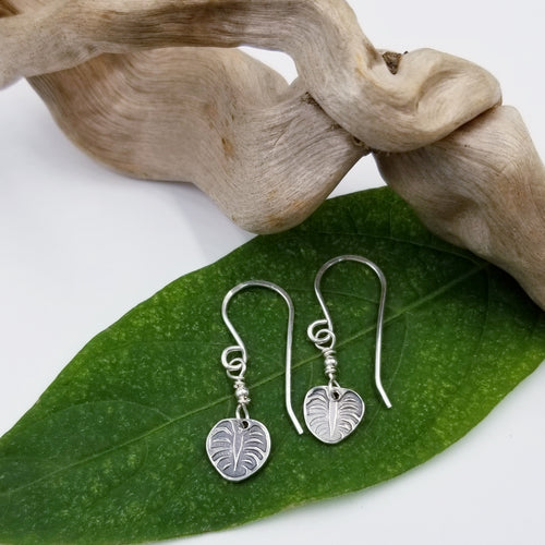 Monstera Earrings - Changing Tides Jewelry