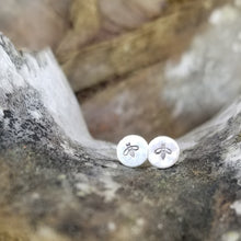 Load image into Gallery viewer, Sterling Bee Studs - Changing Tides Jewelry