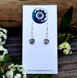 Monstera Earrings - Changing Tides Jewelry