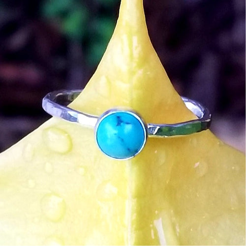 Stacker Ring - Turquoise - Changing Tides Jewelry