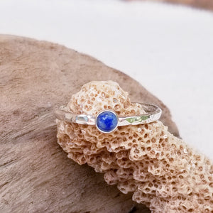 Stacker Ring - Lapis Lazuli - Changing Tides Jewelry