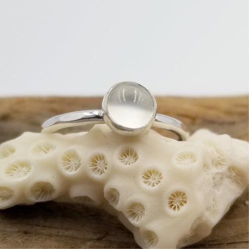 Moonstone Stacker Ring