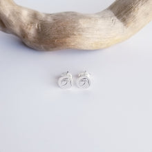 Load image into Gallery viewer, Sterling Wave Studs - Changing Tides Jewelry