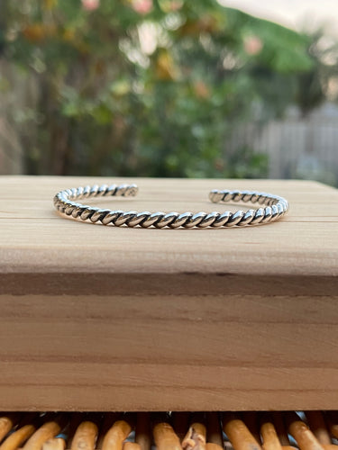 Cuff, Silver Twist