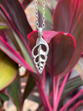 Load image into Gallery viewer, Solid sterling shell cross section pendant